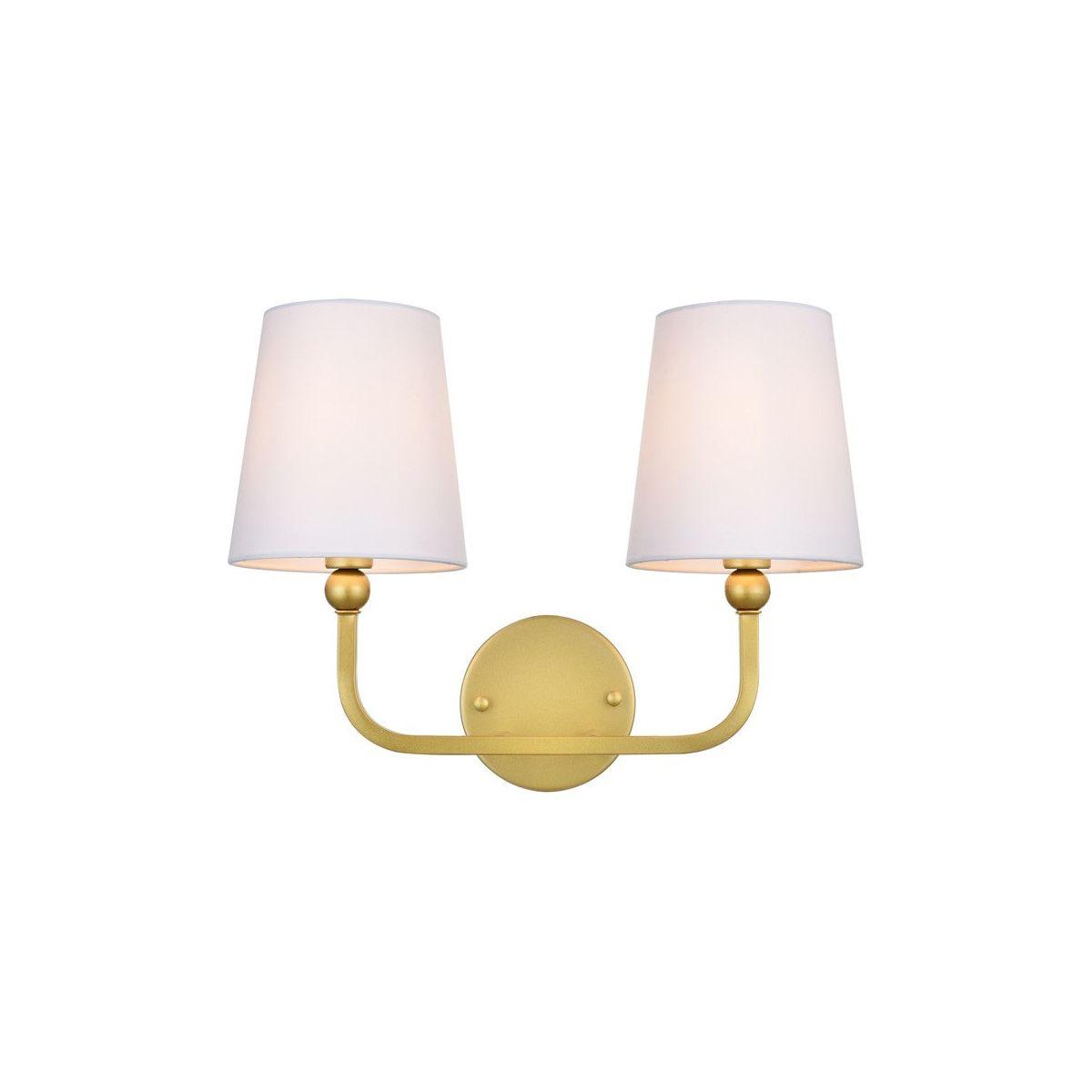 Elegant Lighting - Colson Bath Sconce - LD7322W16BRA - Canada Light Shop