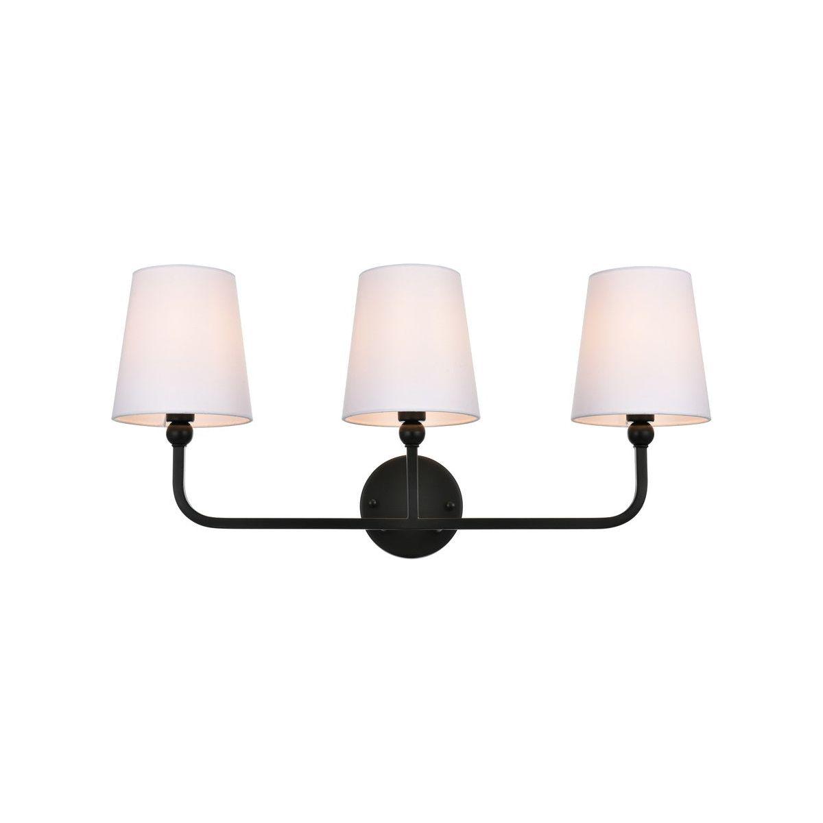 Elegant Lighting - Colson Bath Sconce - LD7322W26BLK - Canada Light Shop