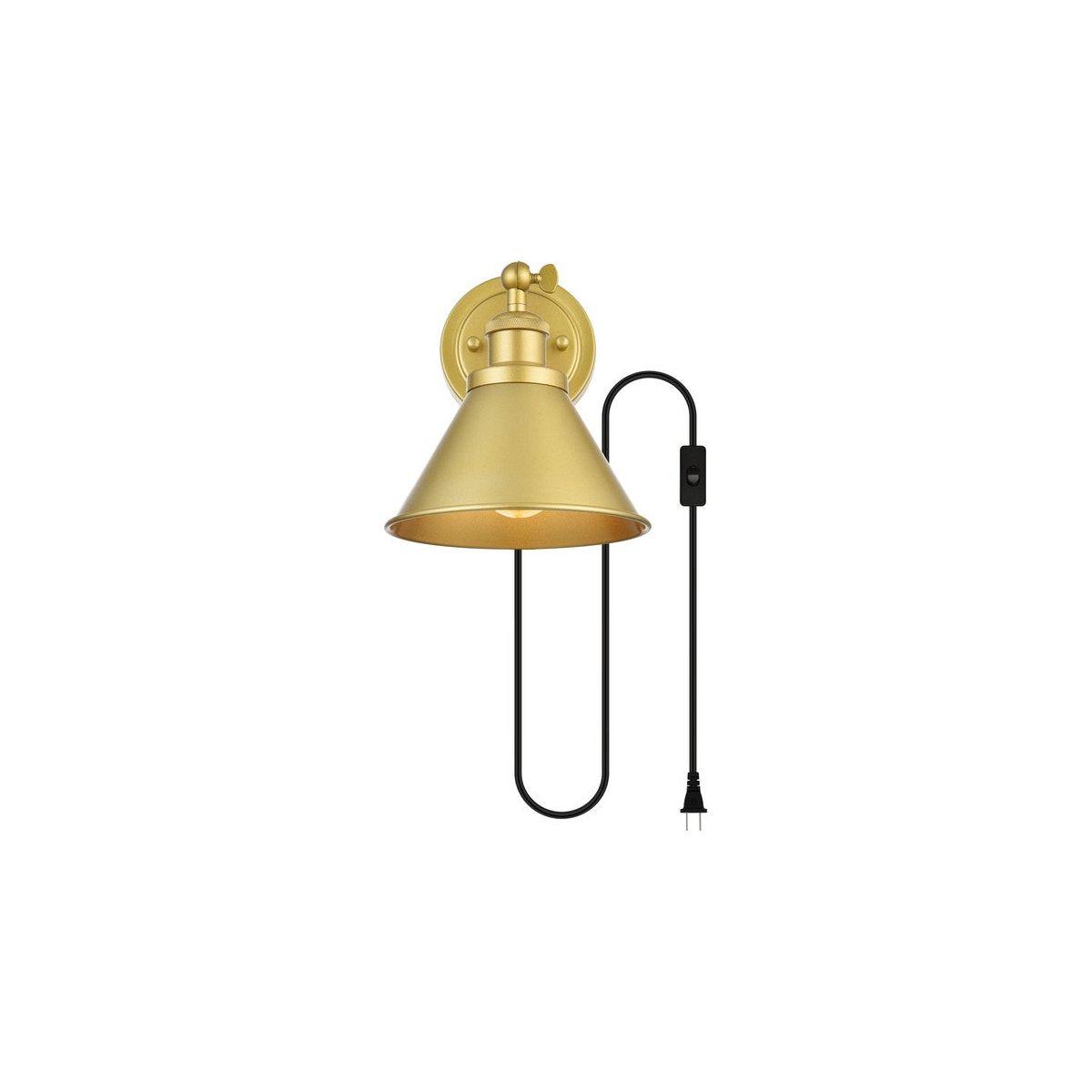 Elegant Lighting - Blaise Wall Sconce - LD7329W7BRA - Canada Light Shop