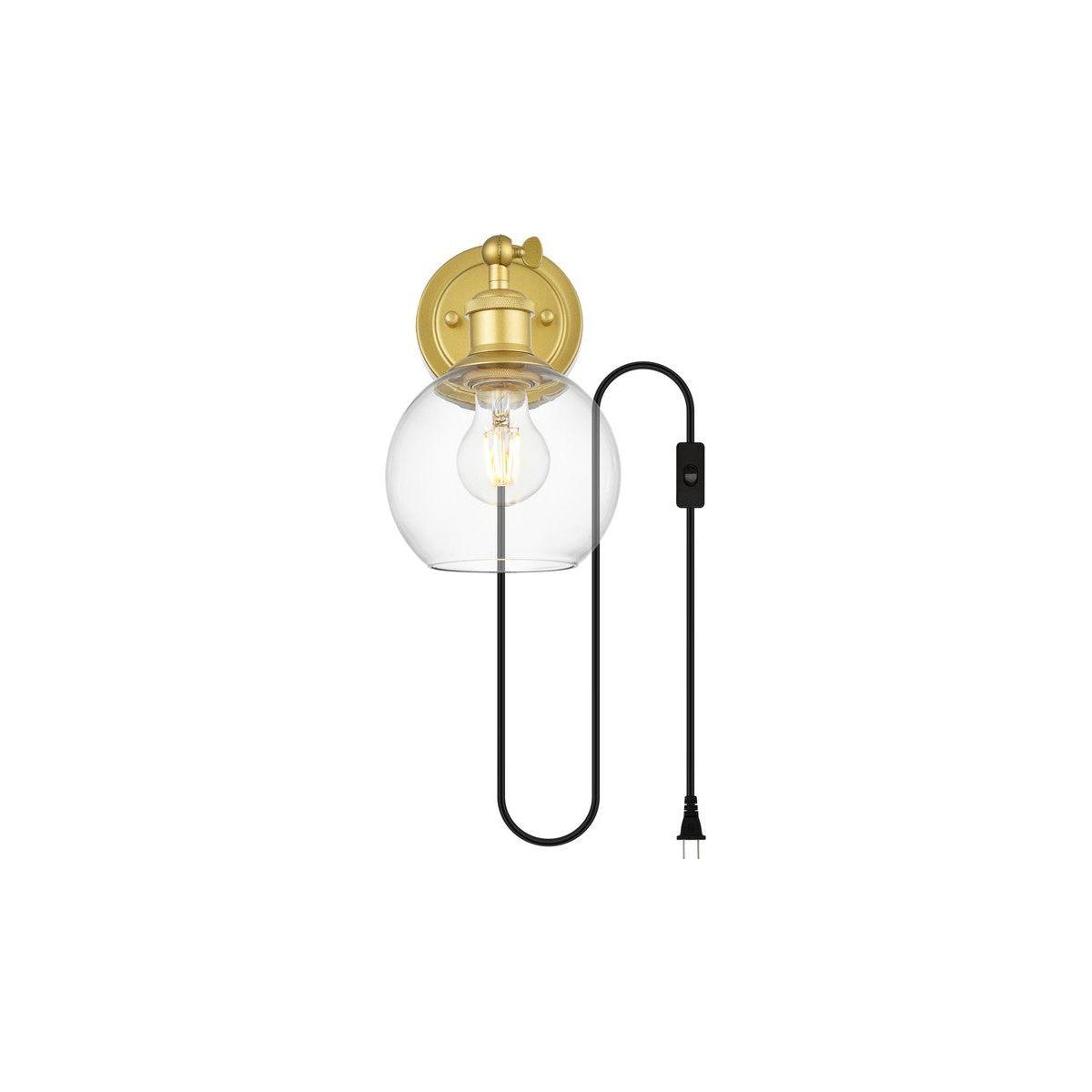 Elegant Lighting - Wesson Wall Sconce - LD7330W6BRA - Canada Light Shop