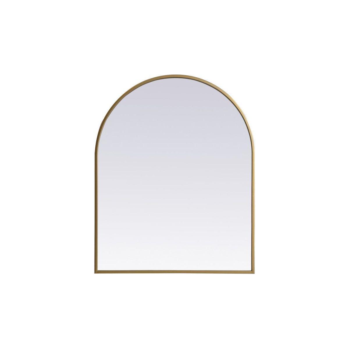Elegant Lighting - Ayra Mirror - MR1A2430BRS - Canada Light Shop
