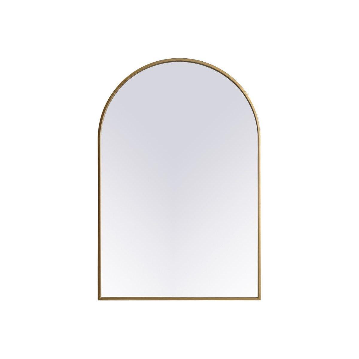 Elegant Lighting - Ayra Mirror - MR1A2436BRS - Canada Light Shop