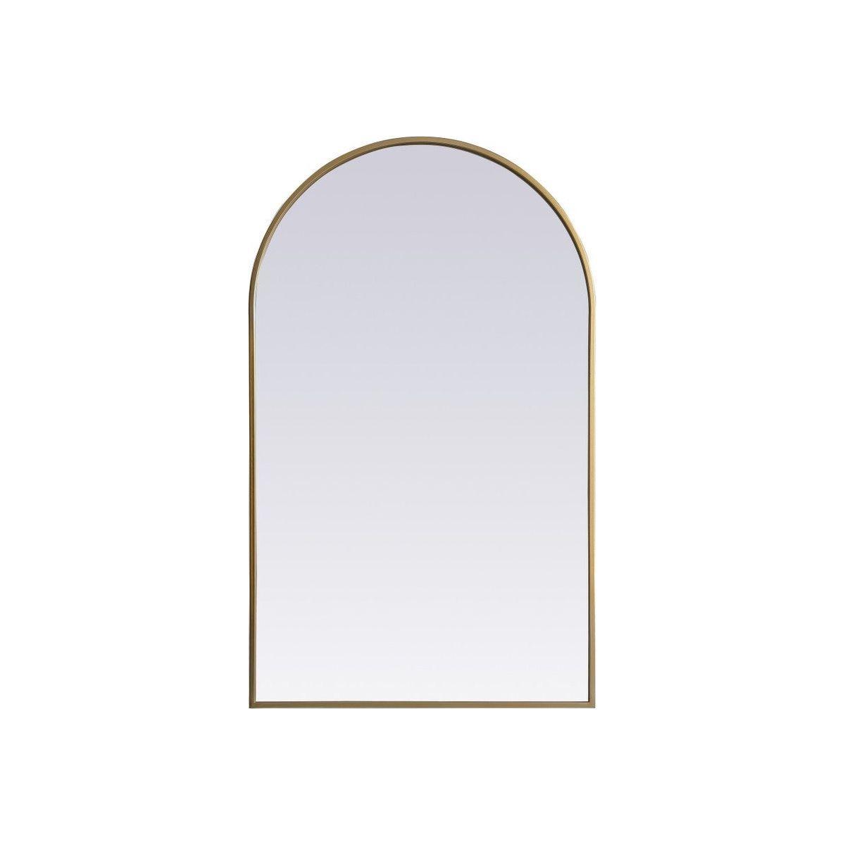 Elegant Lighting - Ayra Mirror - MR1A2440BRS - Canada Light Shop