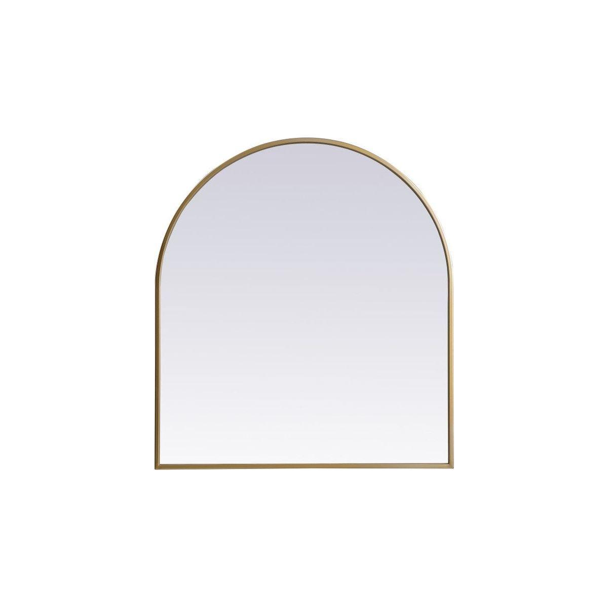 Elegant Lighting - Ayra Mirror - MR1A2730BRS - Canada Light Shop