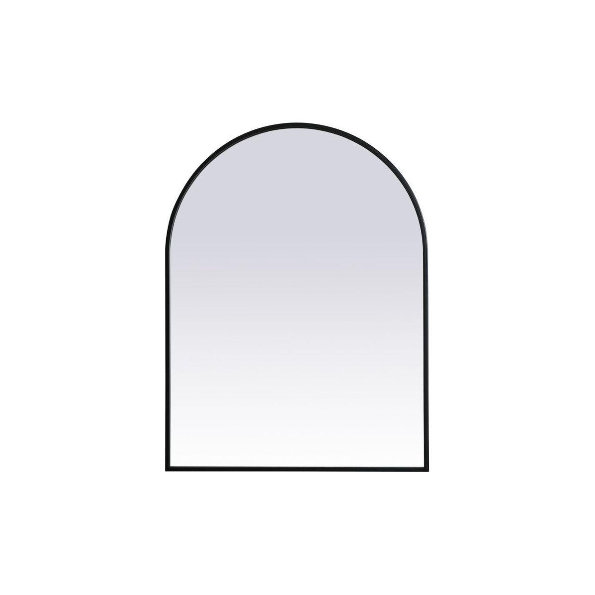 Elegant Lighting - Ayra Mirror - MR1A2736BLK - Canada Light Shop