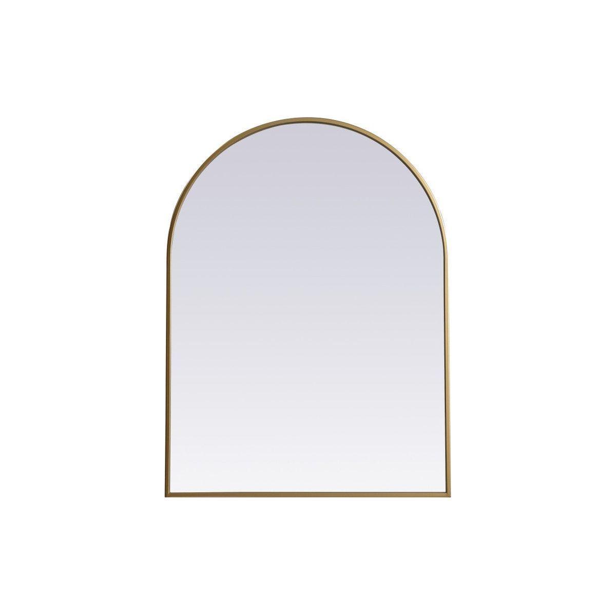 Elegant Lighting - Ayra Mirror - MR1A2736BRS - Canada Light Shop