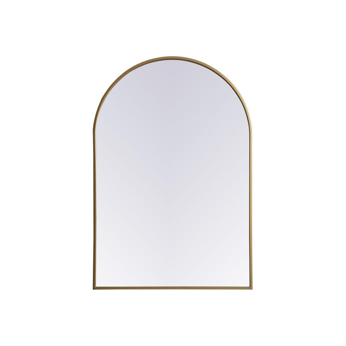 Elegant Lighting - Ayra Mirror - MR1A2740BRS - Canada Light Shop