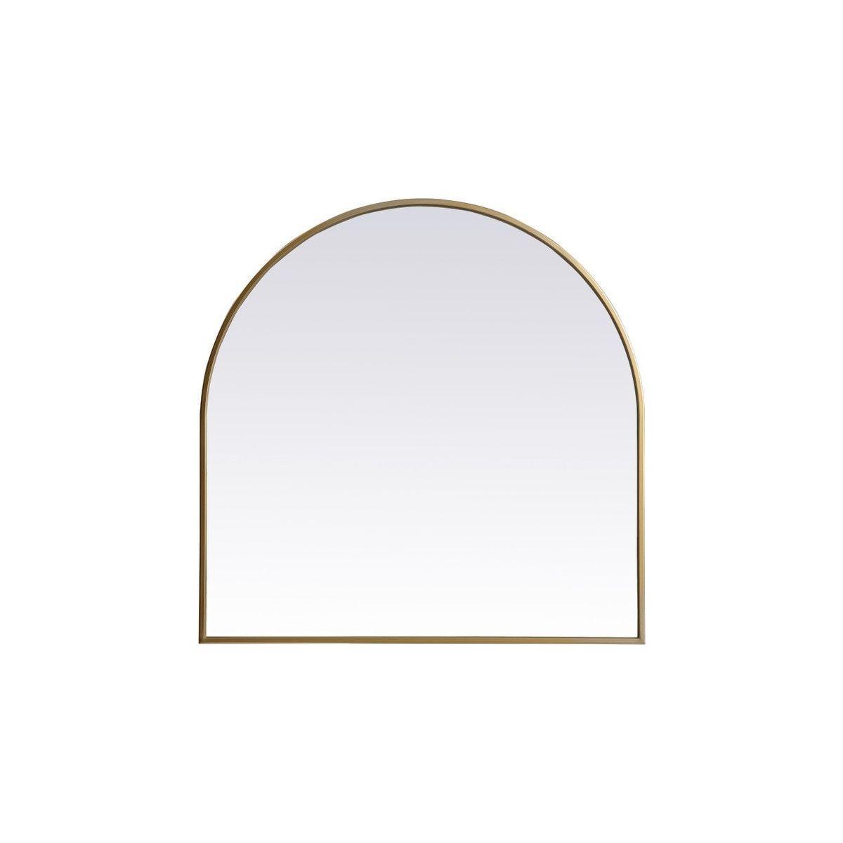 Elegant Lighting - Ayra Mirror - MR1A3030BRS - Canada Light Shop
