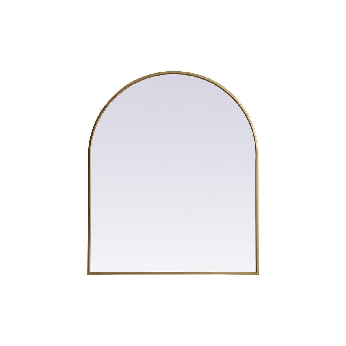 Elegant Lighting - Ayra Mirror - MR1A3036BRS - Canada Light Shop