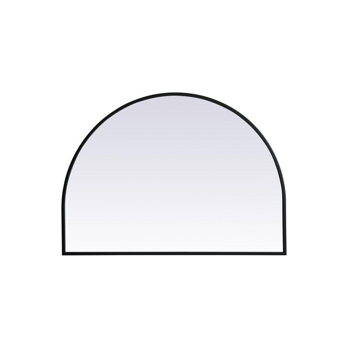 Elegant Lighting - Ayra Mirror - MR1A3324BLK - Canada Light Shop