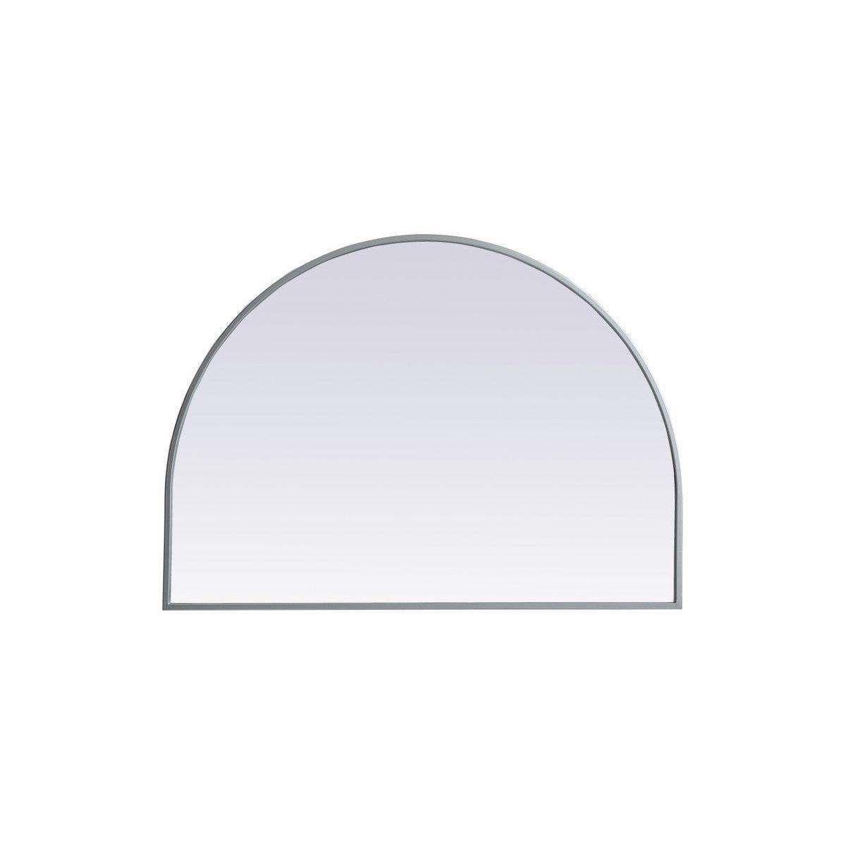 Elegant Lighting - Ayra Mirror - MR1A3324SIL - Canada Light Shop