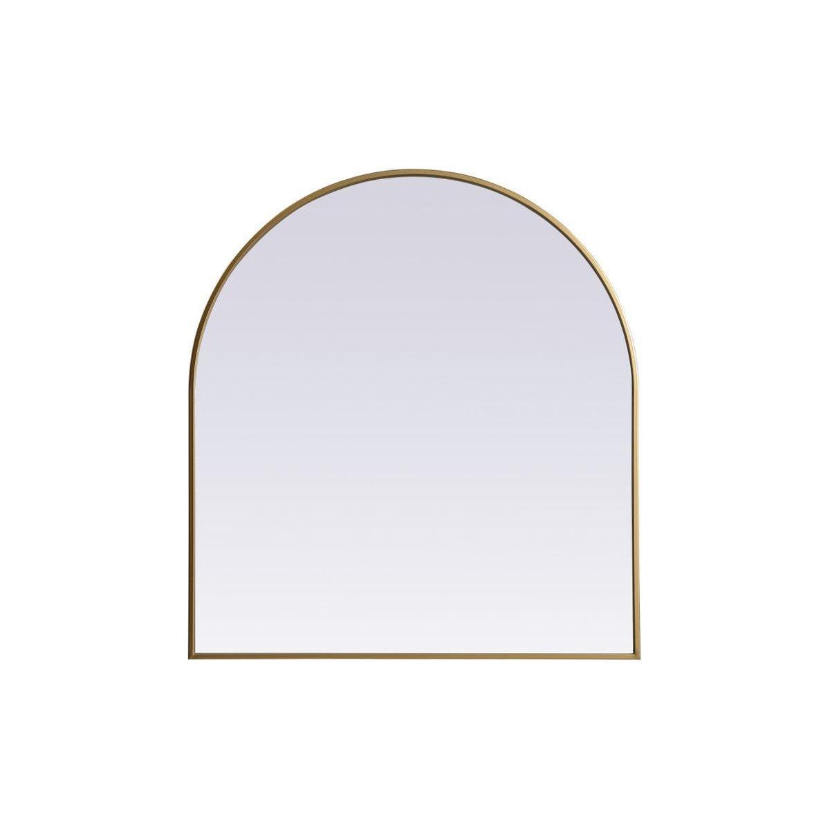Elegant Lighting - Ayra Mirror - MR1A3336BRS - Canada Light Shop