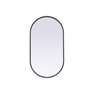 Elegant Lighting - Asha Mirror - MR2A2036BLK - Canada Light Shop