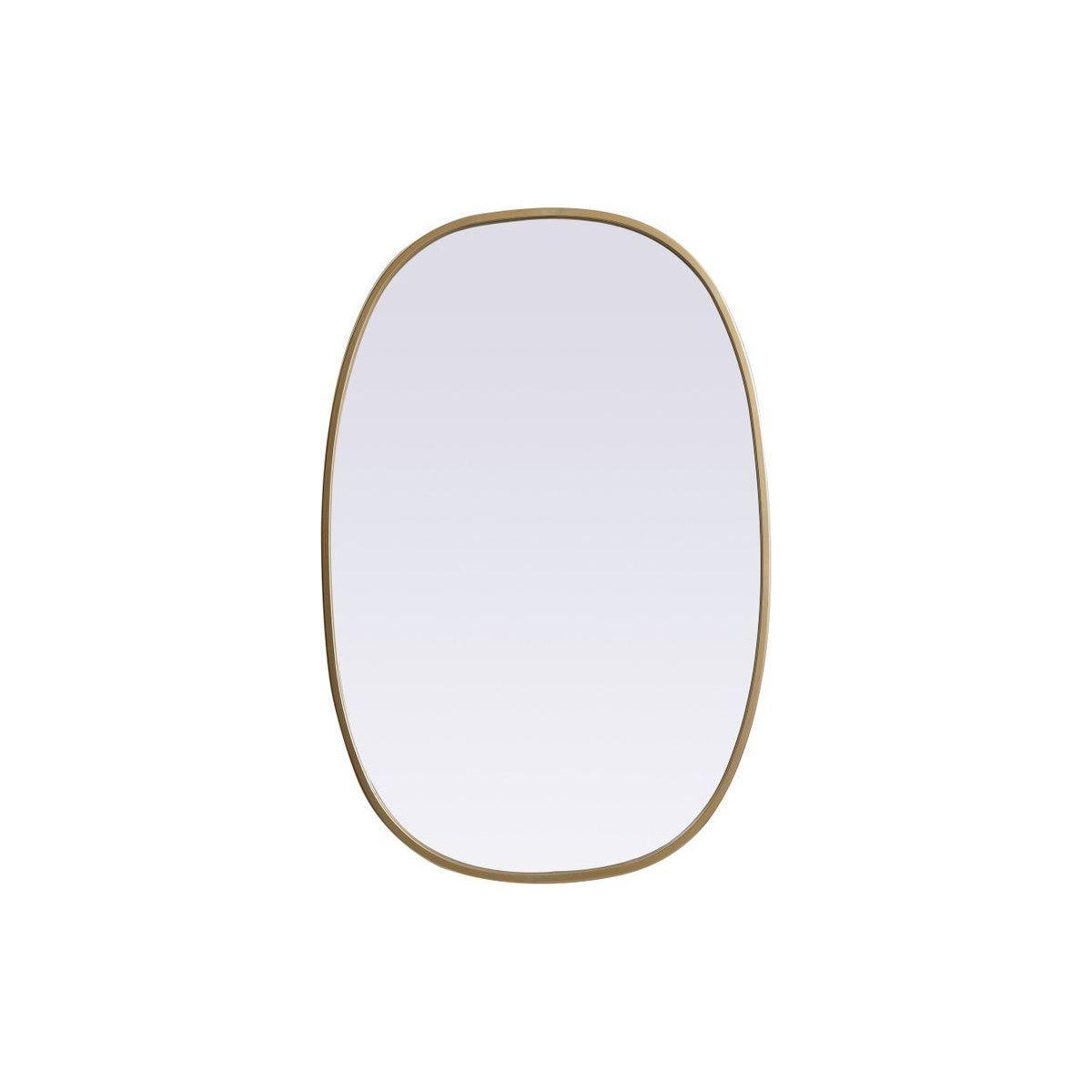Elegant Lighting - Brynn Mirror - MR2B2030BRS - Canada Light Shop