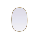 Elegant Lighting - Brynn Mirror - MR2B2030BRS - Canada Light Shop
