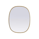 Elegant Lighting - Brynn Mirror - MR2B2430BRS - Canada Light Shop