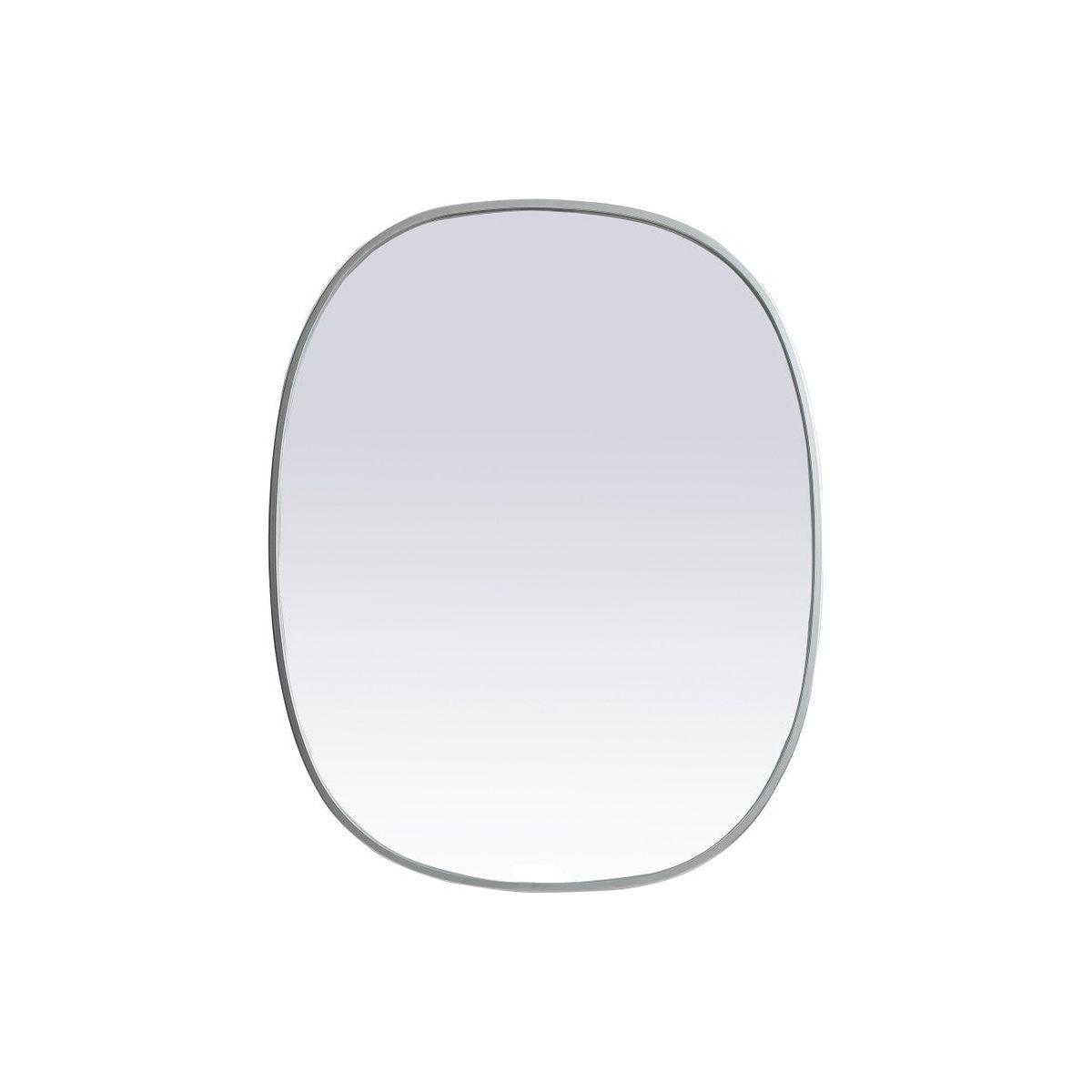 Elegant Lighting - Brynn Mirror - MR2B2430SIL - Canada Light Shop