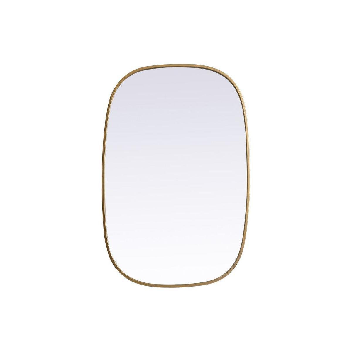 Elegant Lighting - Brynn Mirror - MR2B2436BRS - Canada Light Shop