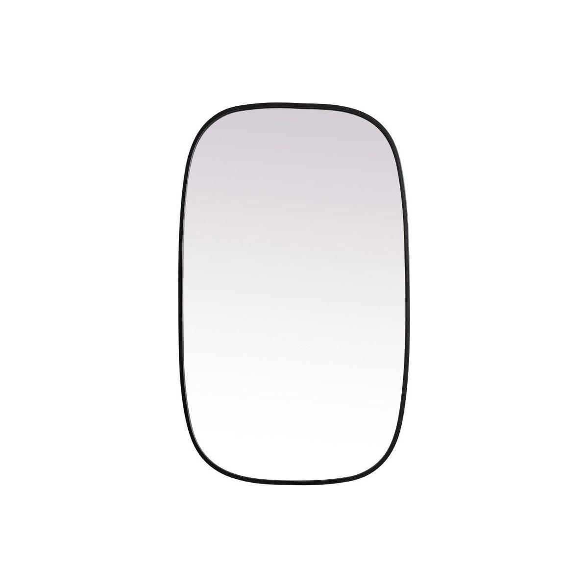 Elegant Lighting - Brynn Mirror - MR2B2440BLK - Canada Light Shop