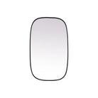 Elegant Lighting - Brynn Mirror - MR2B2440BLK - Canada Light Shop