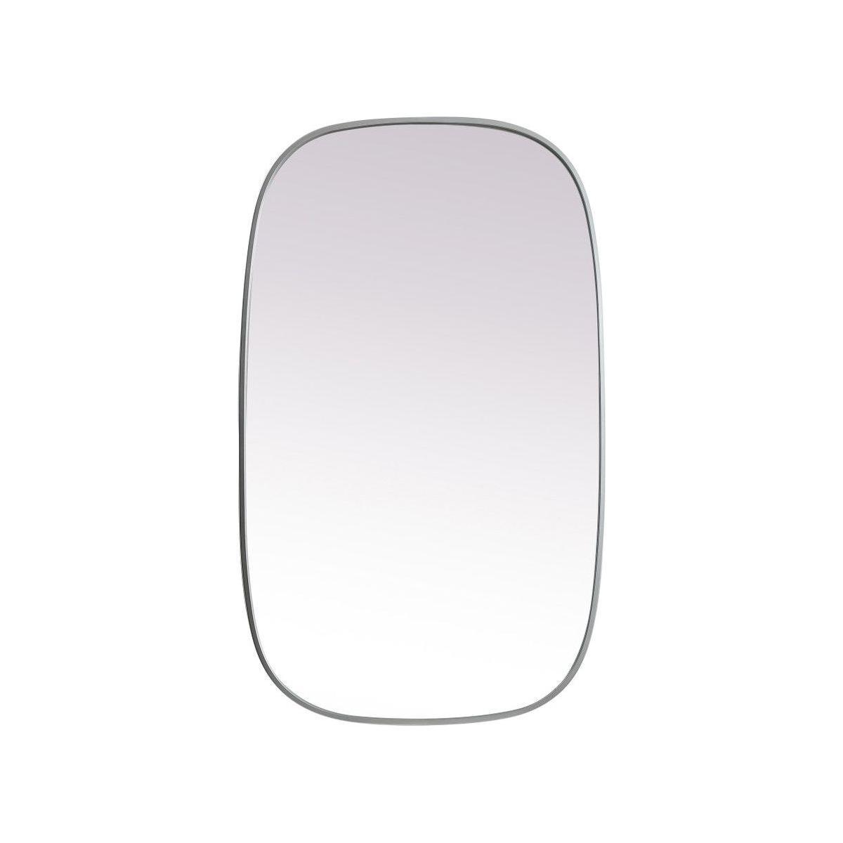 Elegant Lighting - Brynn Mirror - MR2B2440SIL - Canada Light Shop