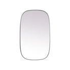 Elegant Lighting - Brynn Mirror - MR2B2440SIL - Canada Light Shop