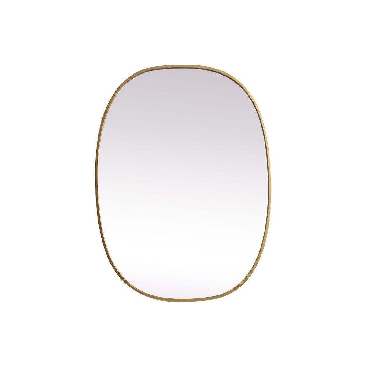 Elegant Lighting - Brynn Mirror - MR2B2736BRS - Canada Light Shop