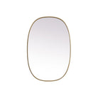 Elegant Lighting - Brynn Mirror - MR2B2740BRS - Canada Light Shop