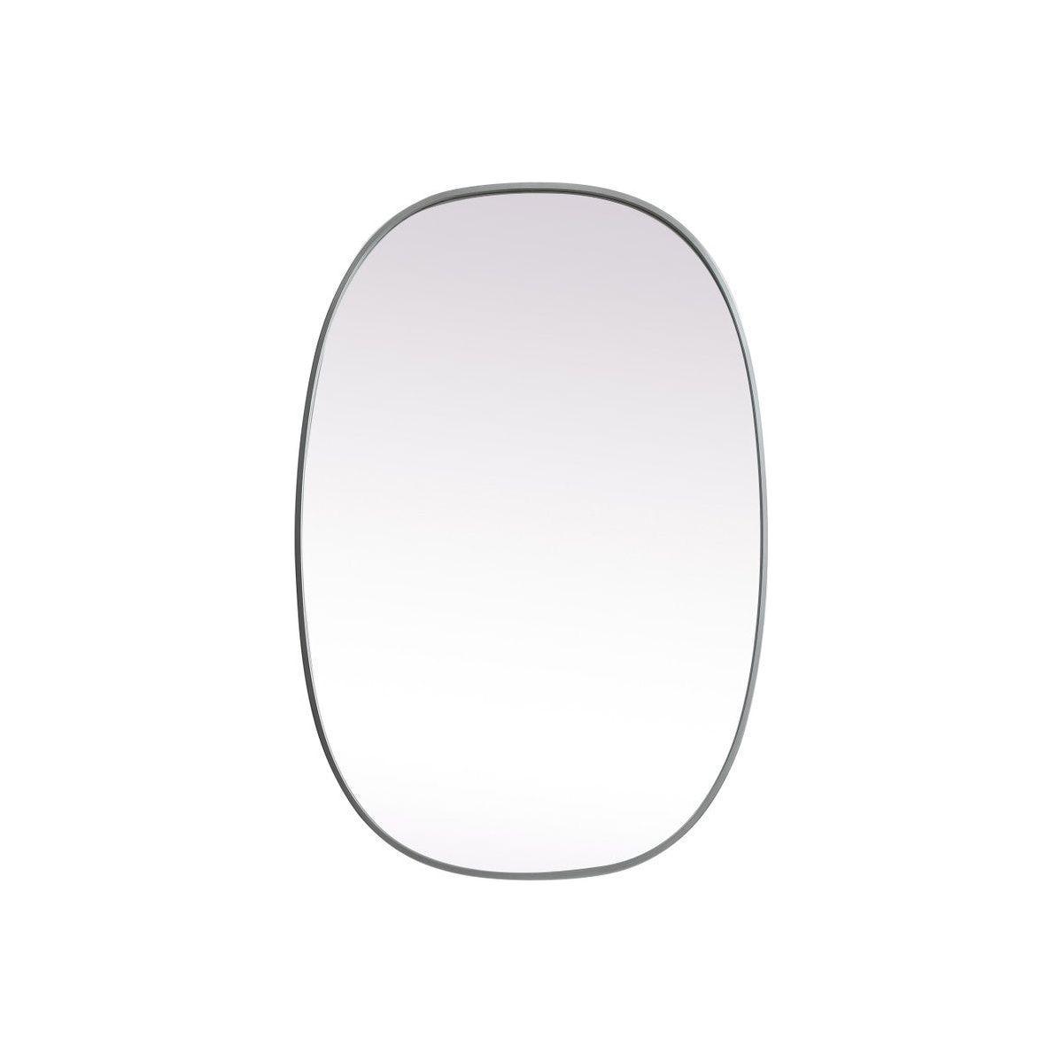 Elegant Lighting - Brynn Mirror - MR2B2740SIL - Canada Light Shop