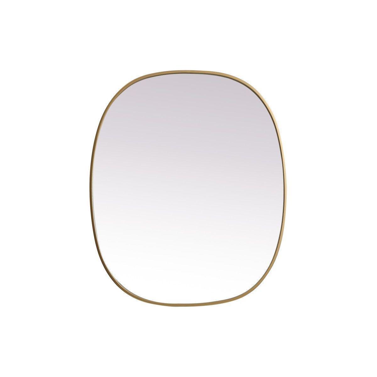 Elegant Lighting - Brynn Mirror - MR2B3036BRS - Canada Light Shop