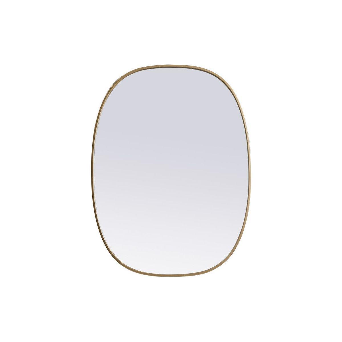 Elegant Lighting - Brynn Mirror - MR2B3040BRS - Canada Light Shop