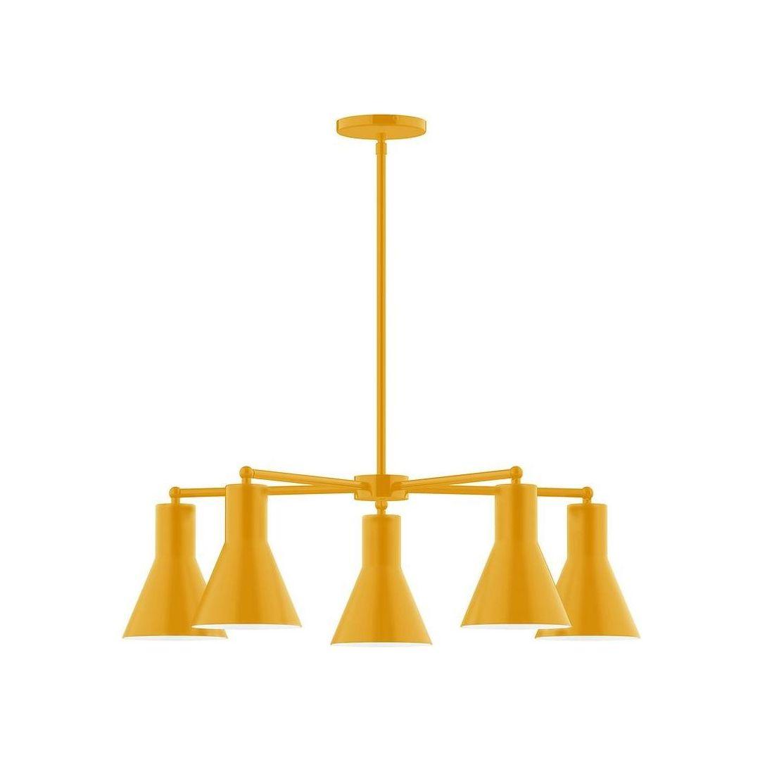 Montclair Light Works - Axis Flare LED Chandelier - CHC436-21 - Canada Light Shop