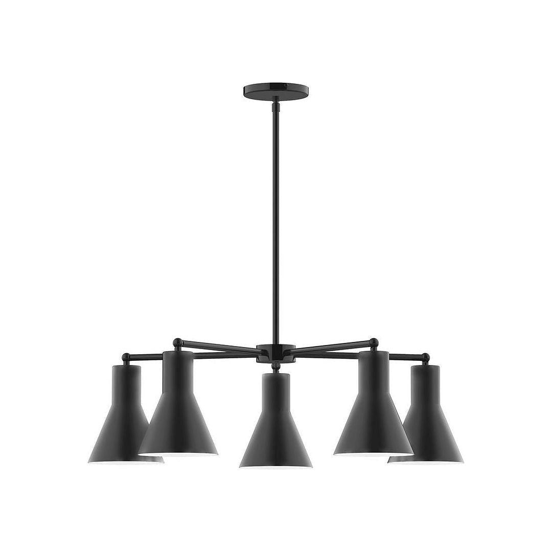 Montclair Light Works - Axis Flare LED Chandelier - CHC436-41 - Canada Light Shop