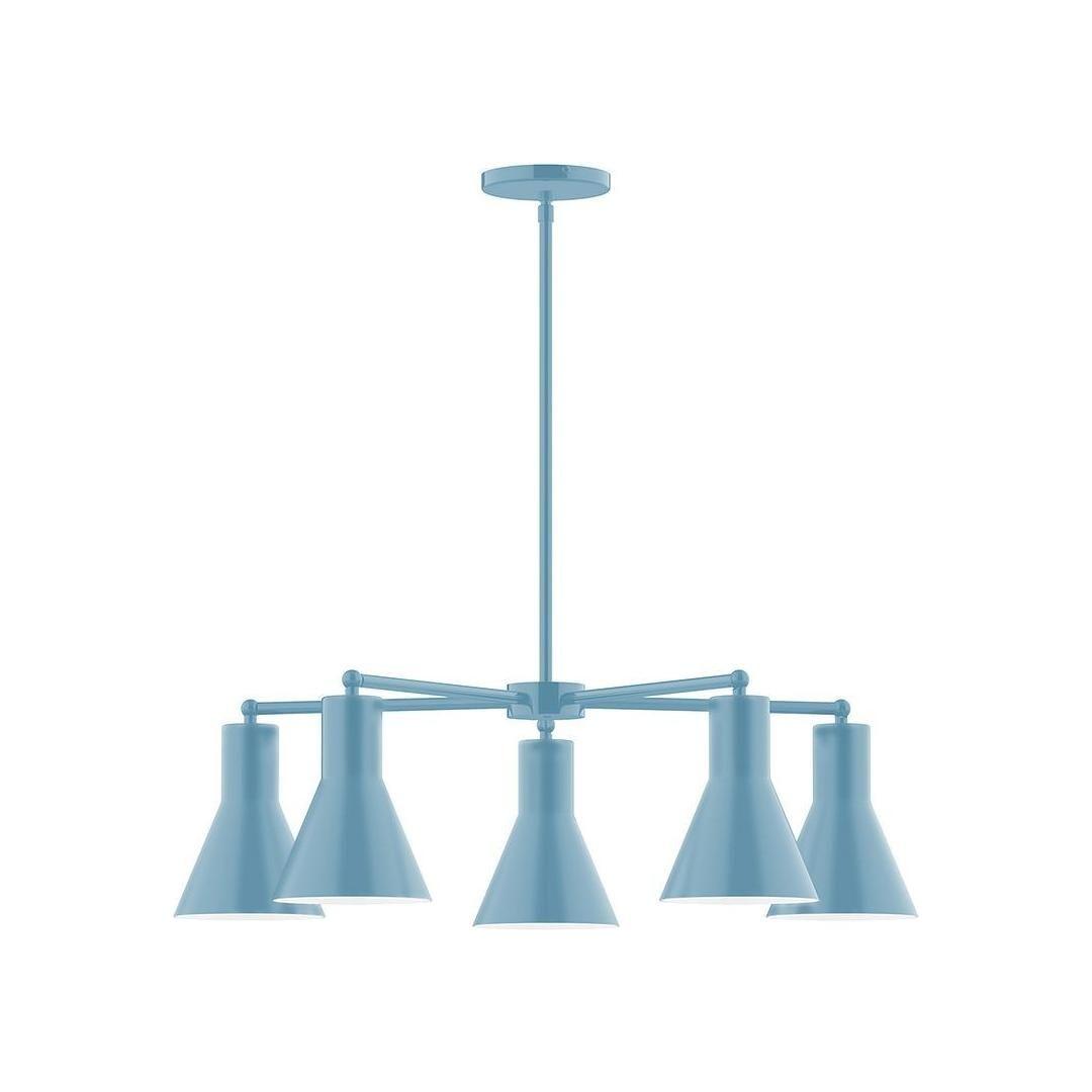 Montclair Light Works - Axis Flare LED Chandelier - CHC436-54 - Canada Light Shop