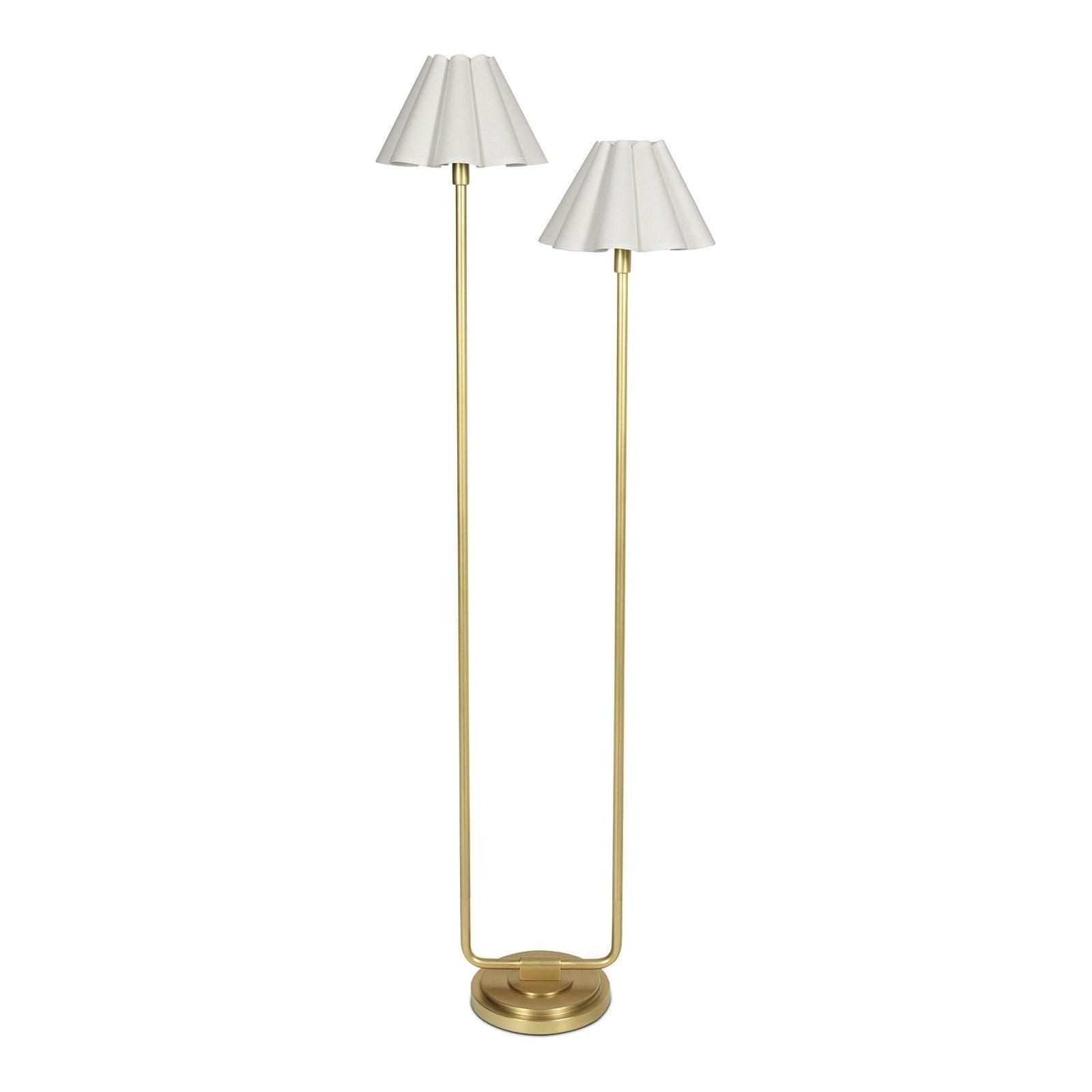 Regina Andrew - Polly Floor Lamp - 14-1066NB-WT - Canada Light Shop