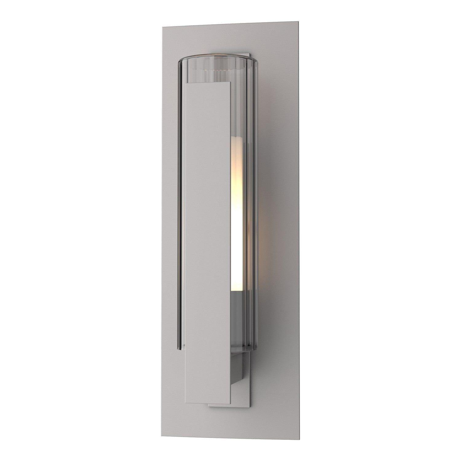 Hubbardton Forge - Vertical Bar Outdoor Wall Sconce - Fluted Glass - 307281-SKT-78-ZU0660 - Canada Light Shop
