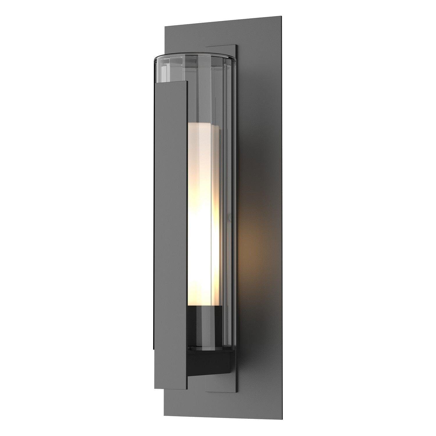 Hubbardton Forge - Vertical Bar Outdoor Wall Sconce - Fluted Glass - 307283-SKT-80-ZU0662 - Canada Light Shop
