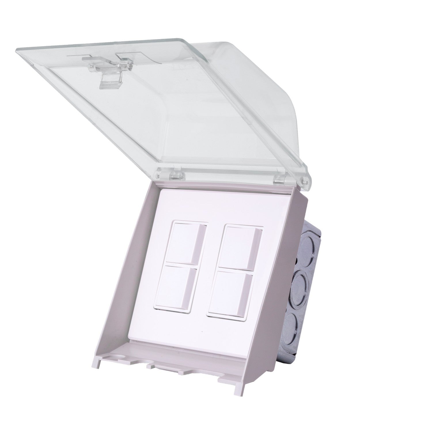 Eurofase Heating - EFDWWPW - DUAL DUPLEX,WEATHERPROOF,W - CONTROLS - White