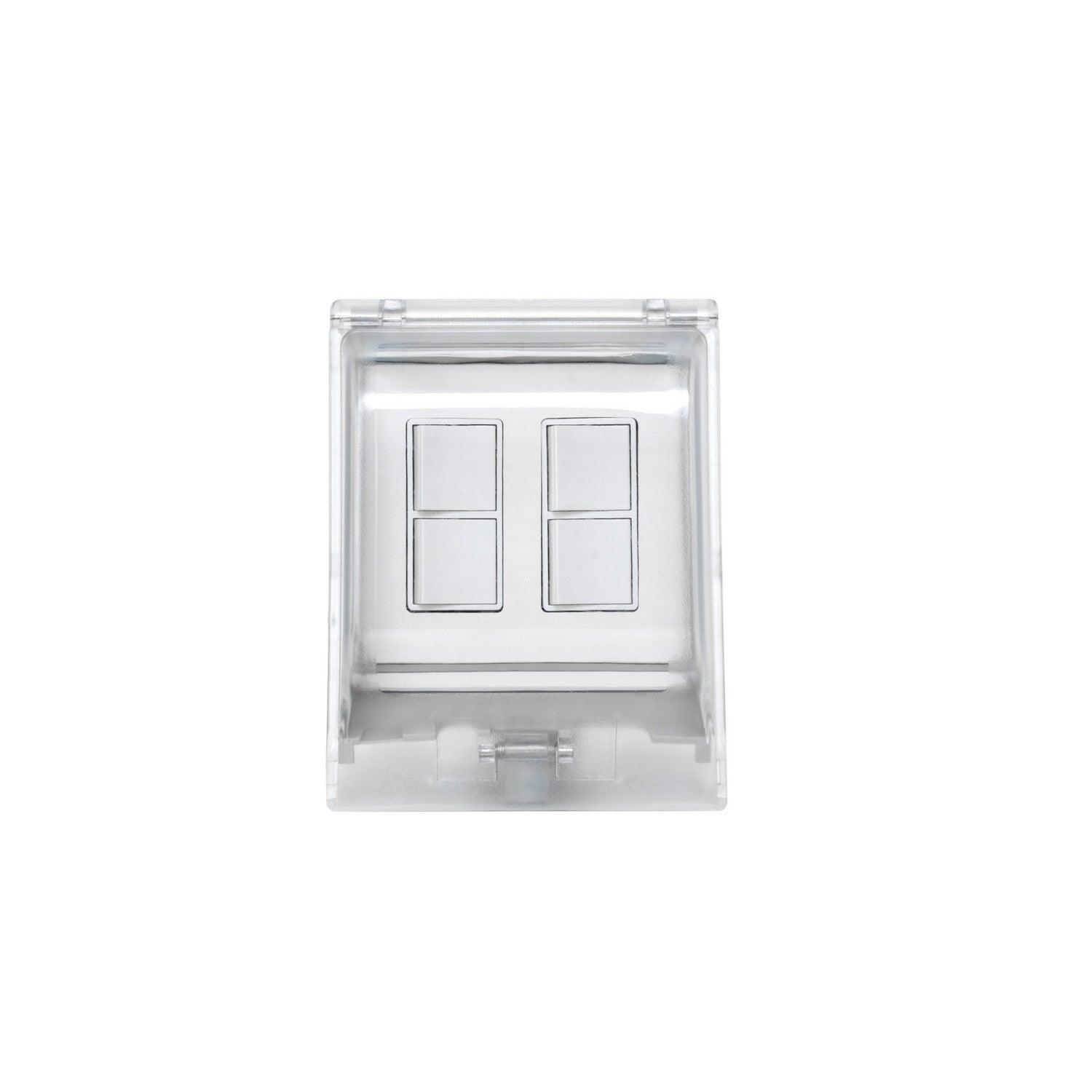 Eurofase - Dual Duplex Switch Weatherproof Flush Mount And Gang Box - EFDWWPW - Canada Light Shop