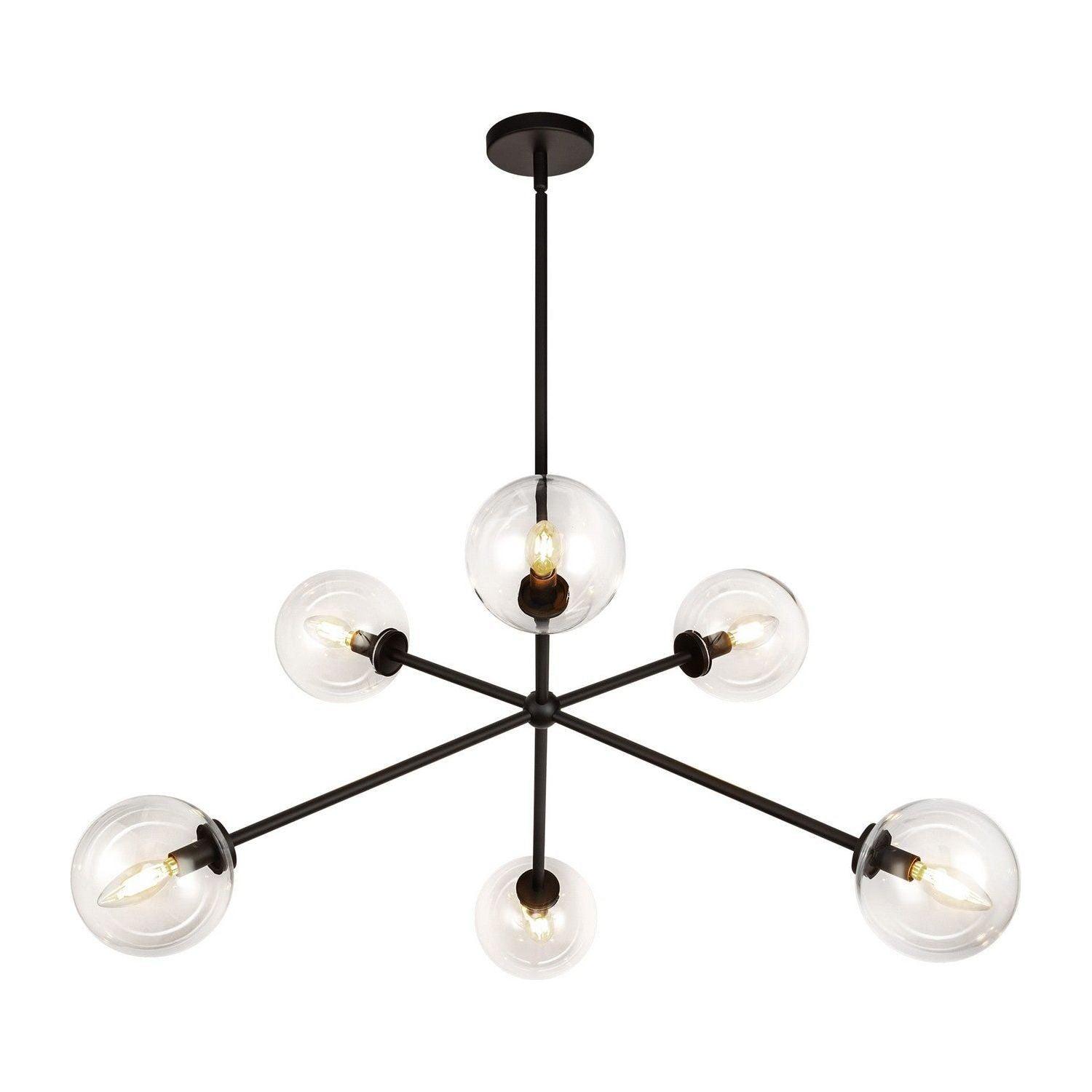 Alora Lighting - Cassia Chandelier - CH549640MBCL - Canada Light Shop