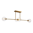 Alora Lighting - Cassia Linear Pendant - LP549448AGCL - Canada Light Shop