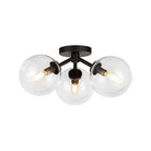 Alora Lighting - Cassia Semi-Flush Mount - SF549315MBCL - Canada Light Shop