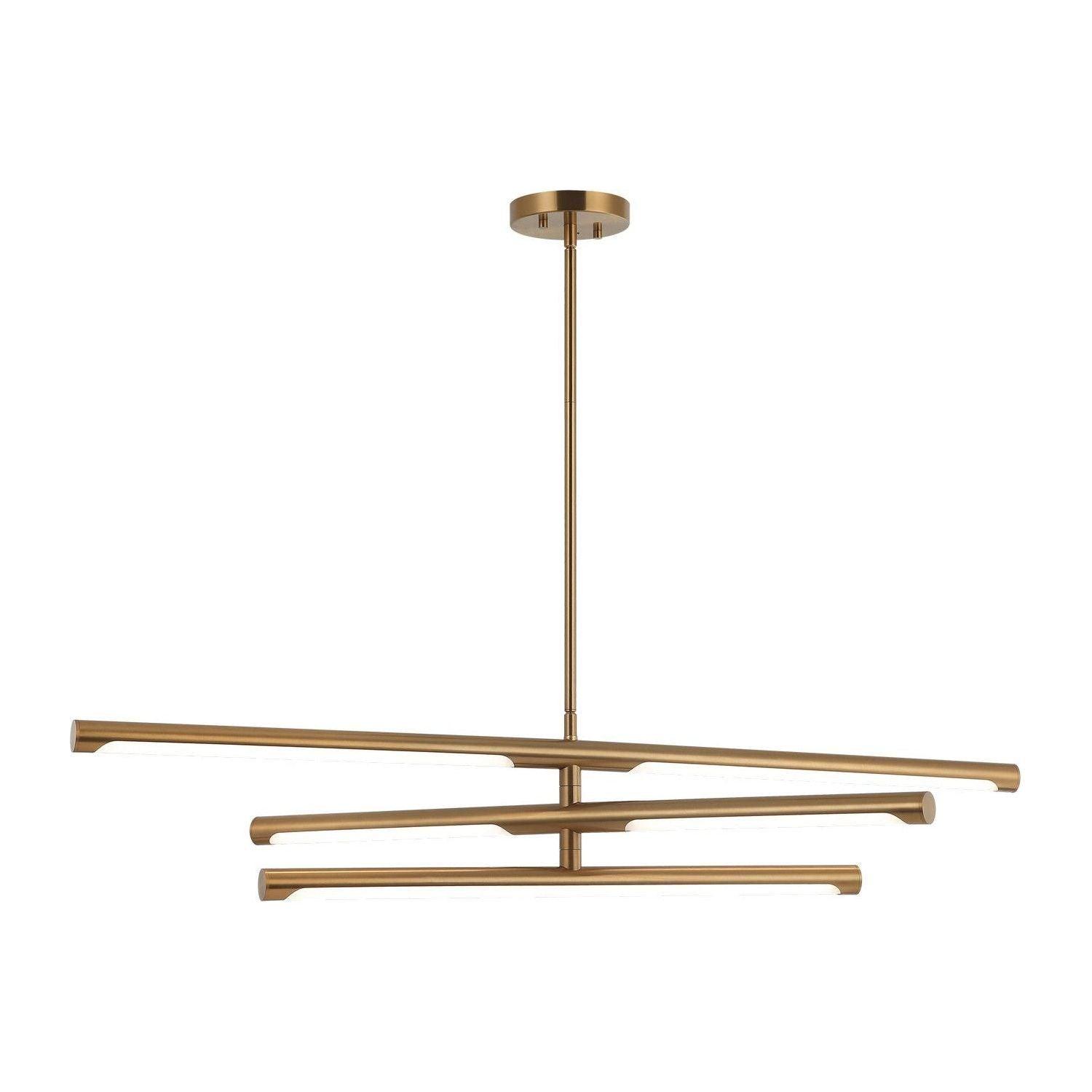 Matteo Lighting - Novelle Multi-Tier LED Pendant - C31490AG - Canada Light Shop