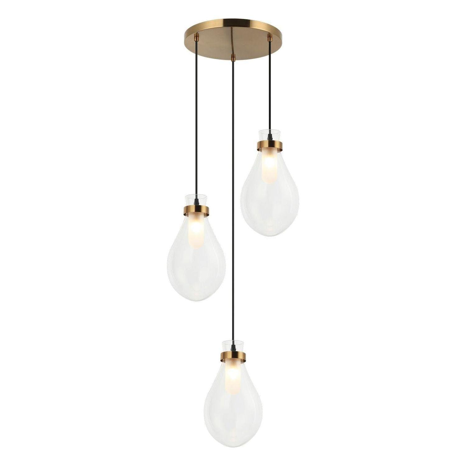 Matteo Lighting - Seranna Multi-Light Pendant - C31903AG - Canada Light Shop