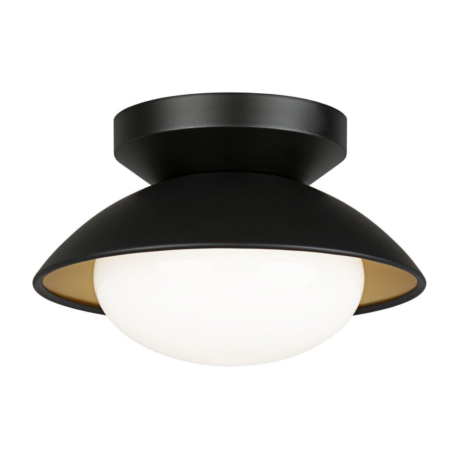 Matteo Lighting - Hatley Ceiling Mount - M13101BKOP - Canada Light Shop