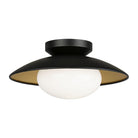 Matteo Lighting - Hatley Ceiling Mount - M13111BKOP - Canada Light Shop