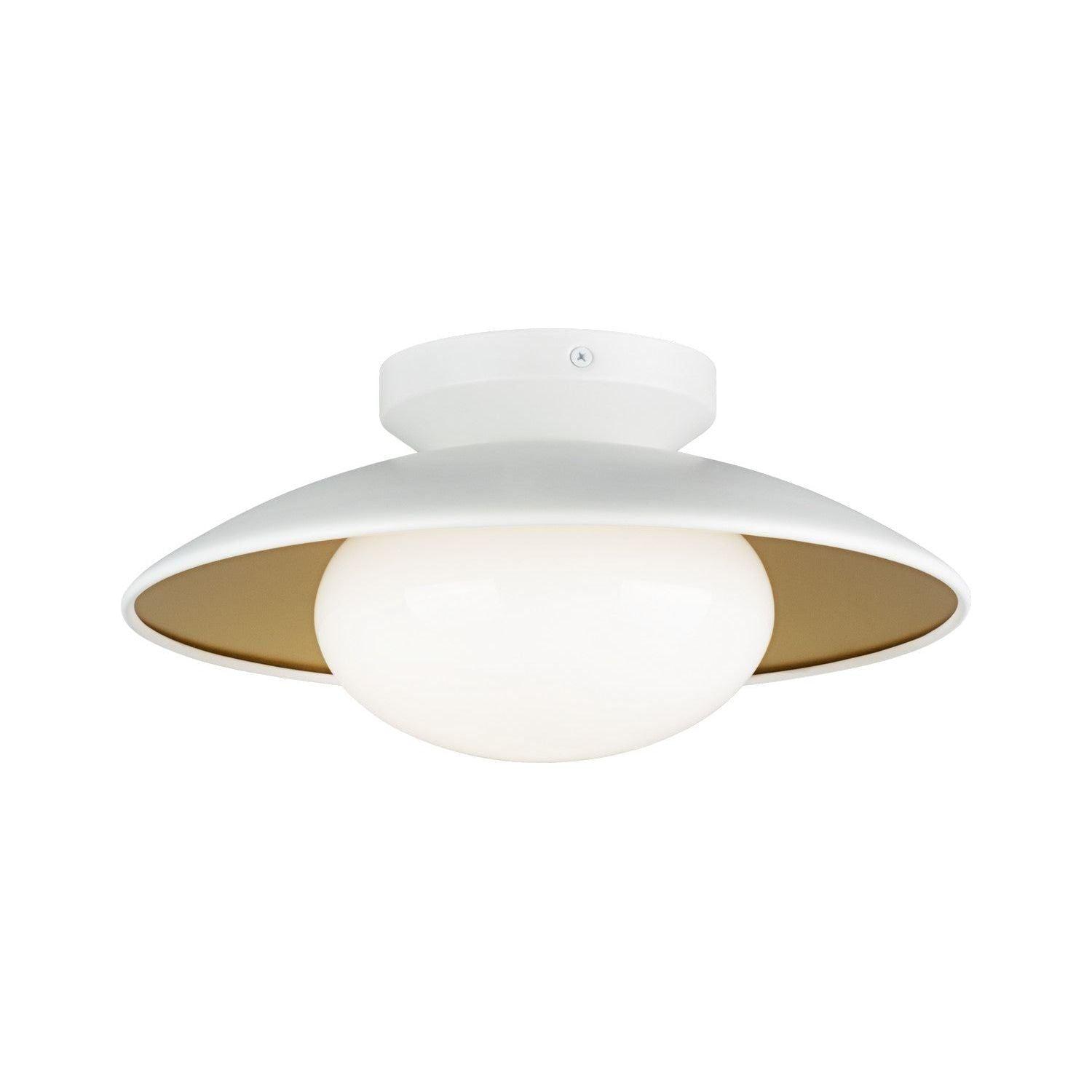 Matteo Lighting - Hatley Ceiling Mount - M13111WHOP - Canada Light Shop