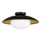 Matteo Lighting - Hatley Ceiling Mount - M13121BKOP - Canada Light Shop