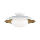 Matteo Lighting - Hatley Ceiling Mount - M13121WHOP - Canada Light Shop