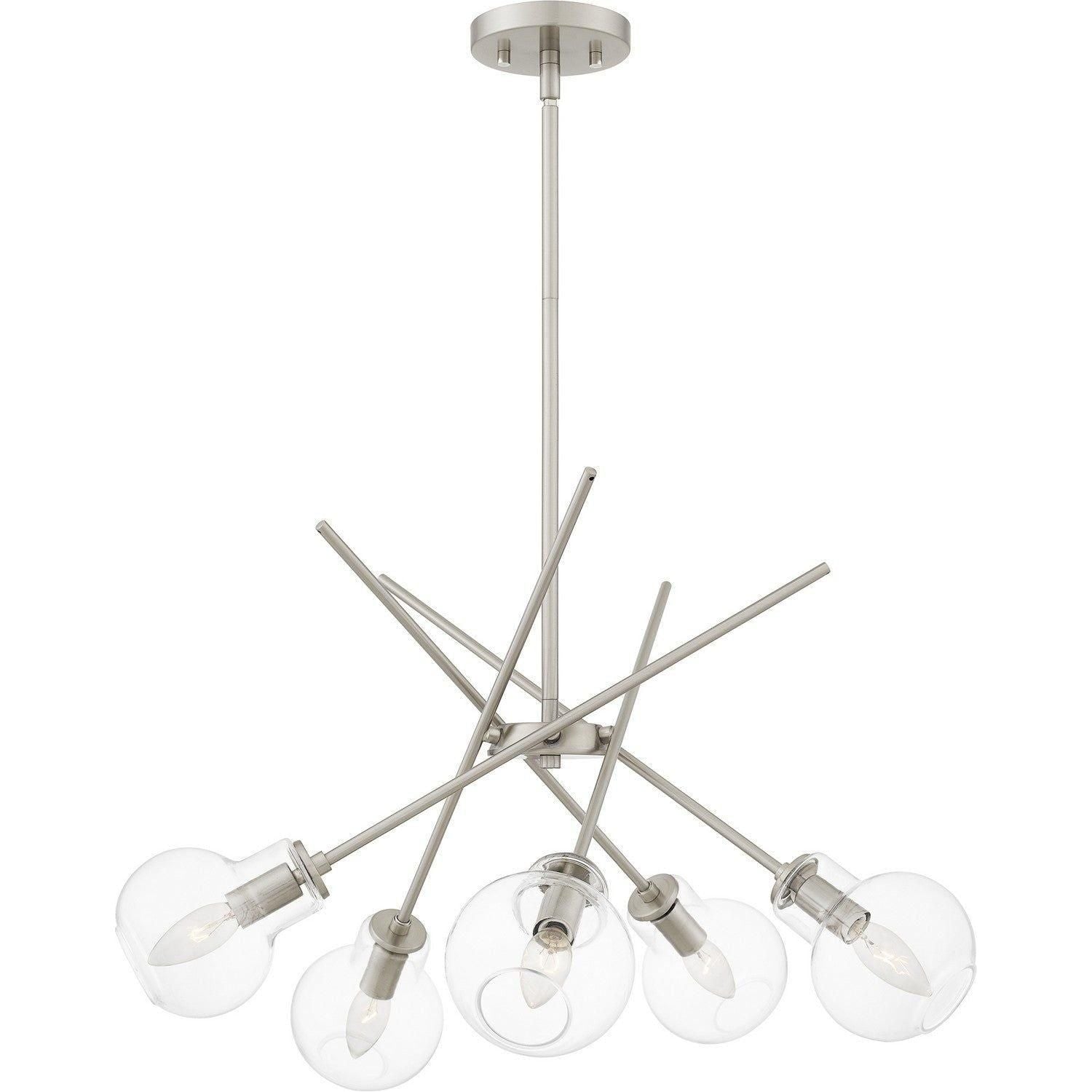 Quoizel - Asha Chandelier - ASA5026BN - Canada Light Shop